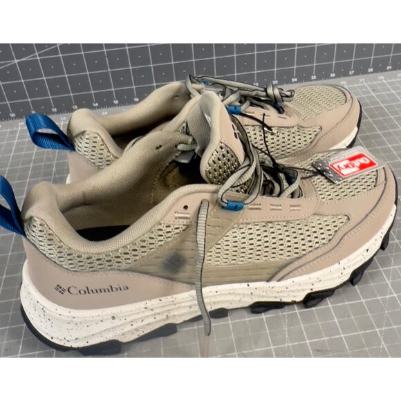 Columbia Hatana Breathe Mens Sneakers Size 9.5 Tan Phoenix Blue New - Picture 3 of 9